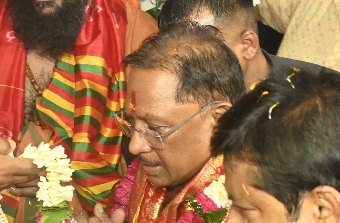मुख्यमंत्री विष्णु देव साय ने हनुमान जन्मोत्सव पर की पूजा-अर्चना, प्रदेशवासियों की सुख-समृद्धि का मांगा आशीर्वाद